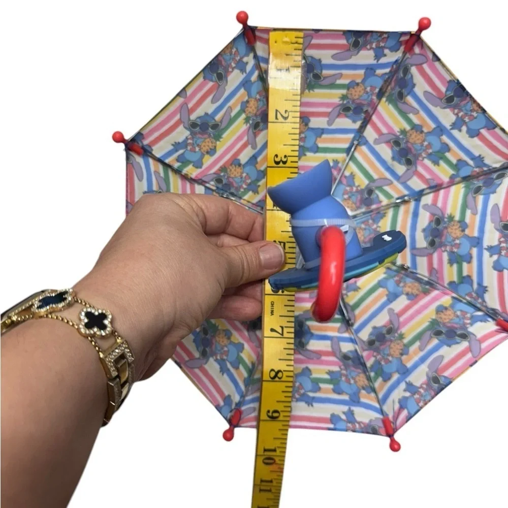 Disney .Red and blue umbrella .